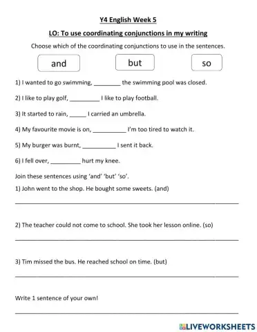 Y4 Week 5 Lesson 6&7 (L)