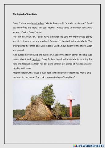 The legend of Jong Batu (final)