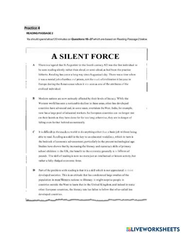 Reading Practice 4 Unit 2