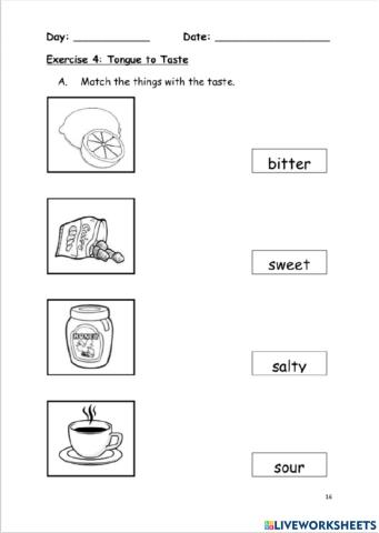 Tongue to taste (Match)