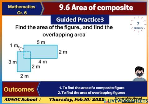 9.6 Area of Composite Guided 3