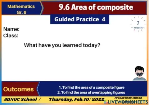 9.6 Area of Composite Exit