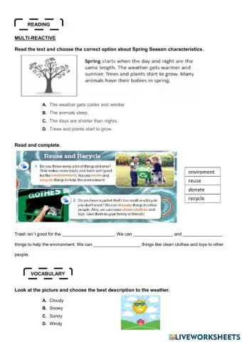 Repaso de science 4th