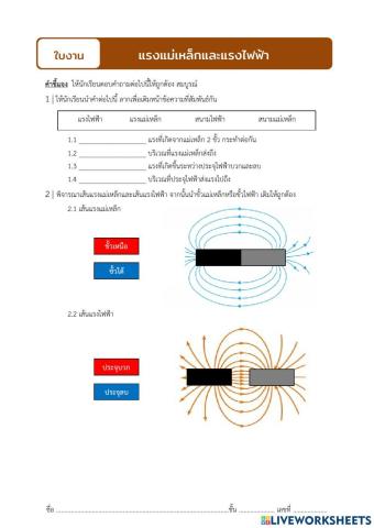 แรงแม่เหล็กและแรงไฟฟ้า