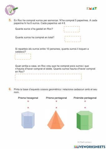 Posa't a prova 4-3. EMAT4