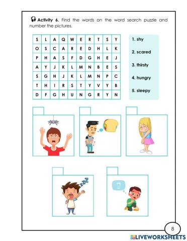 Feelings and emotions