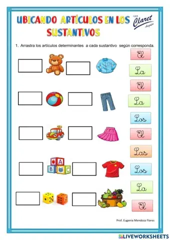 El uso del artículo