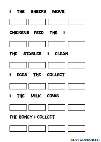 Present simple affirmative