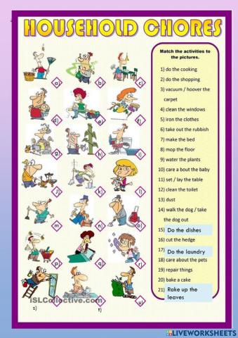 Pulse 2 unit 1 chores