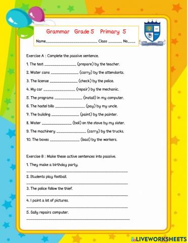 Passive Present simple