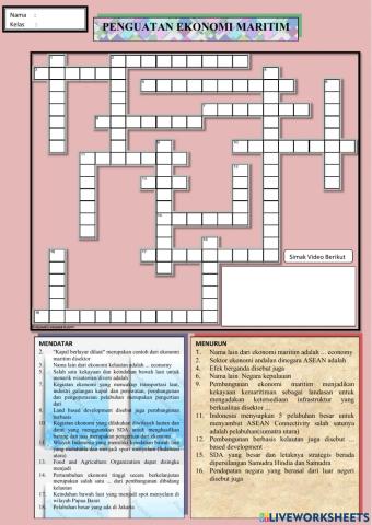 Penguatan Ekonomi Maritim