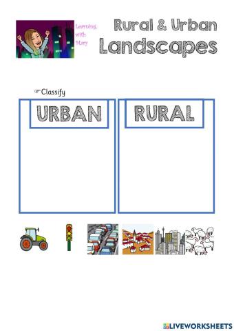 Rural&urban landscape
