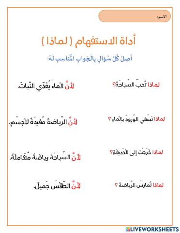 اداة الاستفهام