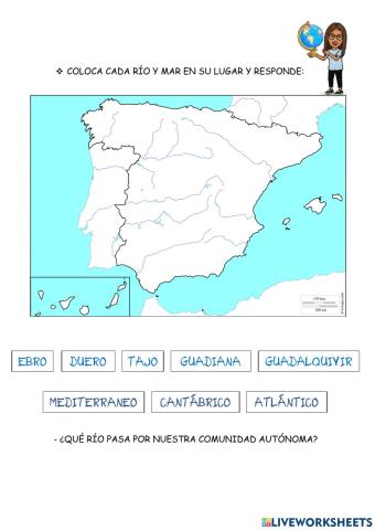 Ríos y mares de España