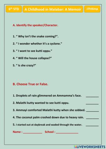 A Childhood in Malabar: A Memoir