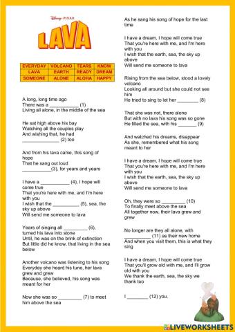 Lava - Disney (Teacher Luiz)