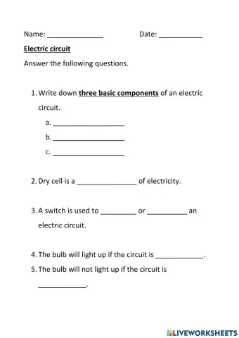Electric circuit