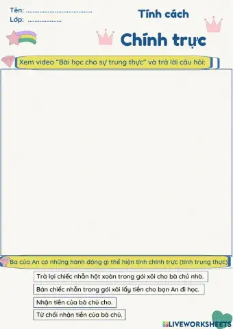 Tìm hiểu tính cách Chính trực