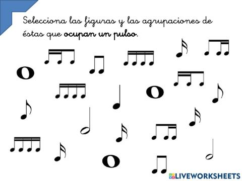 FIGURAS MUSICALES Y SUS AGRUPACIONES