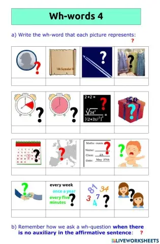 Wh words 4