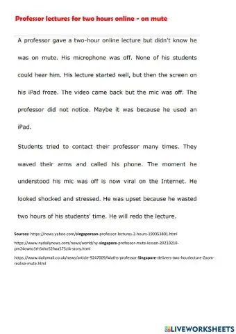 Linguagens - Técnicas de leitura - homework