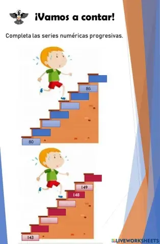 Serie numérica progresiva