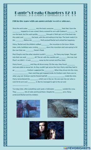 Dante's Peak: Chapters 12-13