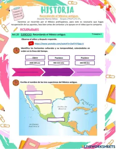 Culturas Prehispánicas de México