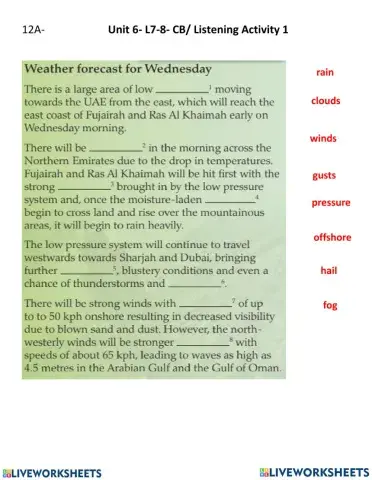 Weather Forecast