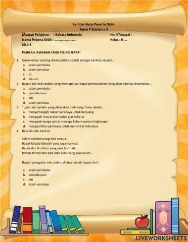 LKPD B.Indonesia T7 ST2 KD.3.3