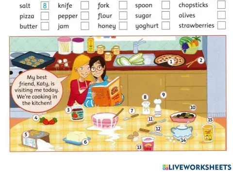 Kitchen vocabulary