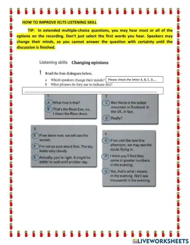 Improve IELTS listening skill