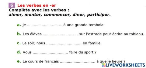 Netado1-Verbes du premier groupe