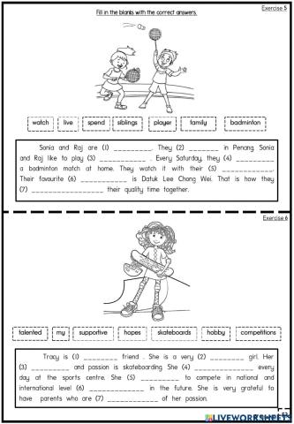 Step by step writing