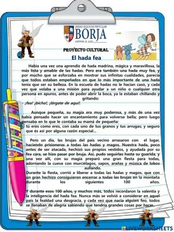 Comprensión  Lectora  5to de básica