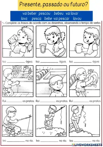 Presente, passado ou futuro ?