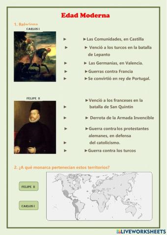 6. Edad Moderna. El Imperio español
