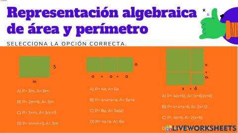 Representaciones algebraicas