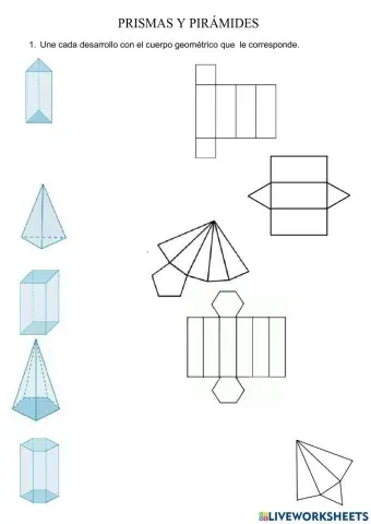 Desarrollo prismas y piramides