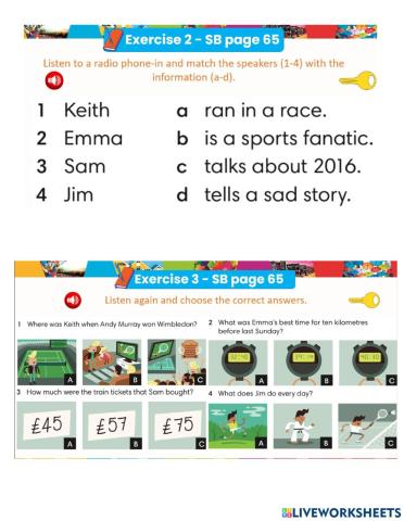 English Discovery 6 trang 65