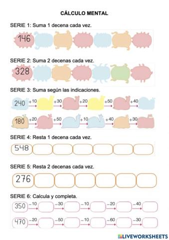 Calculo mental 3 parte 1