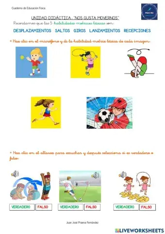 Habilidades Motrices Básicas