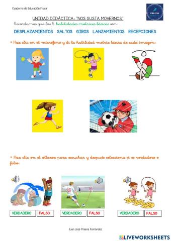 Habilidades Motrices Básicas