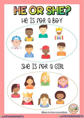 HE OR SHE- LISTEN AND CHOOSE