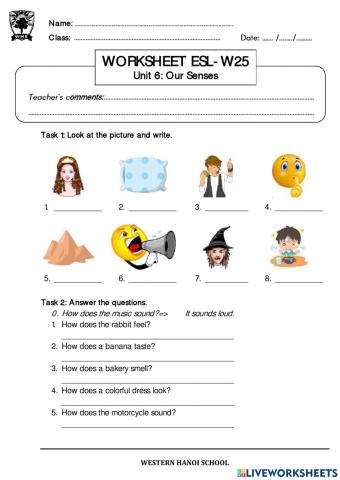 3C2 - Worksheet ESL-W25