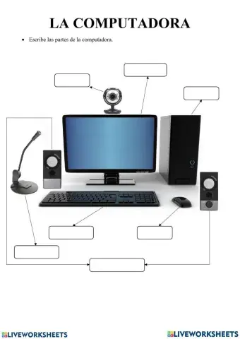 Partes de computadoras
