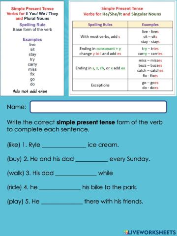 Simple Present Tense
