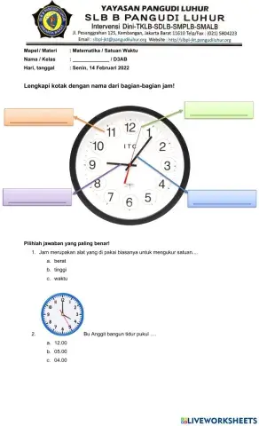 Latihan Matematika 2