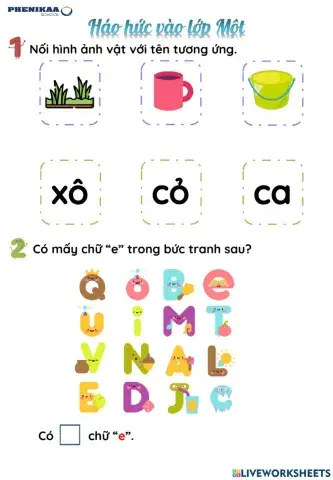 Háo hức vào lớp Một - số 3