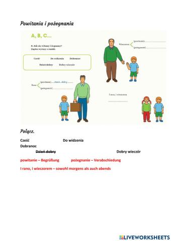 Powitania i pożegnania